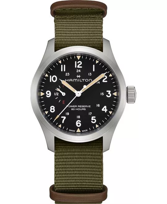Hamilton Khaki Field Mechanical Power Reserve Watch 40mm