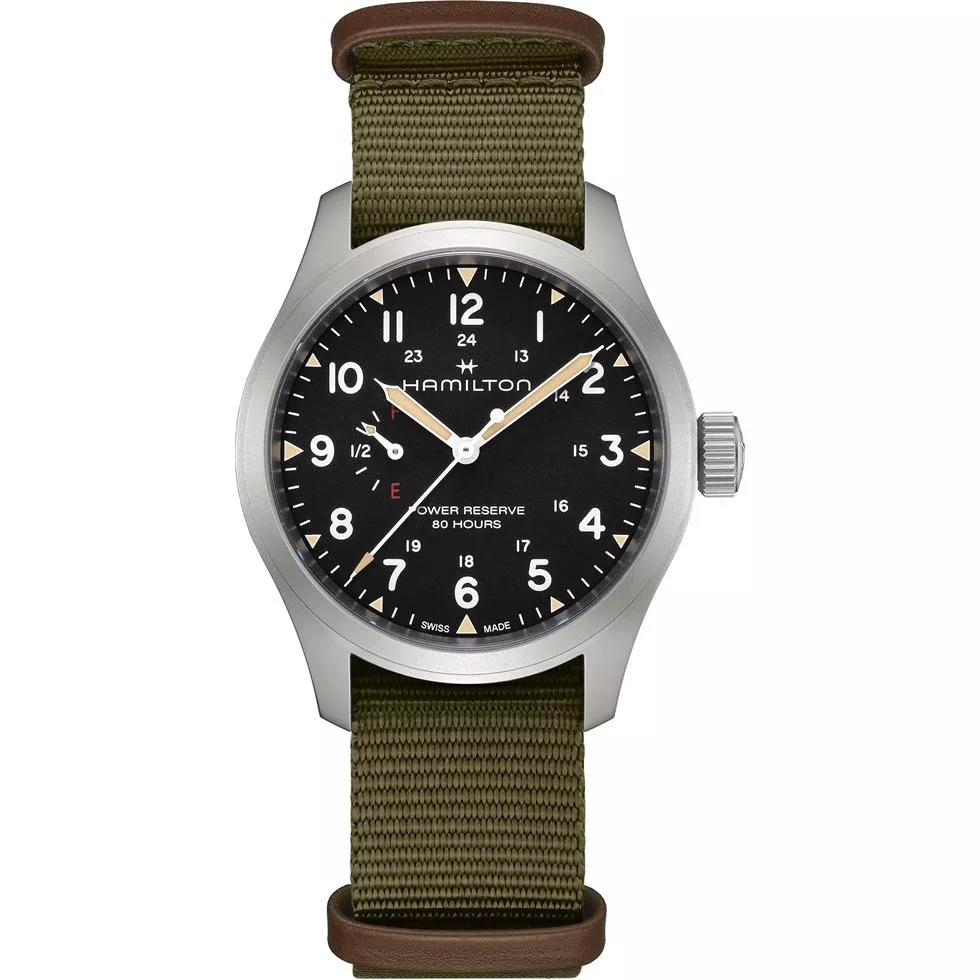 Hamilton Khaki Field Mechanical Power Reserve Watch 40mm