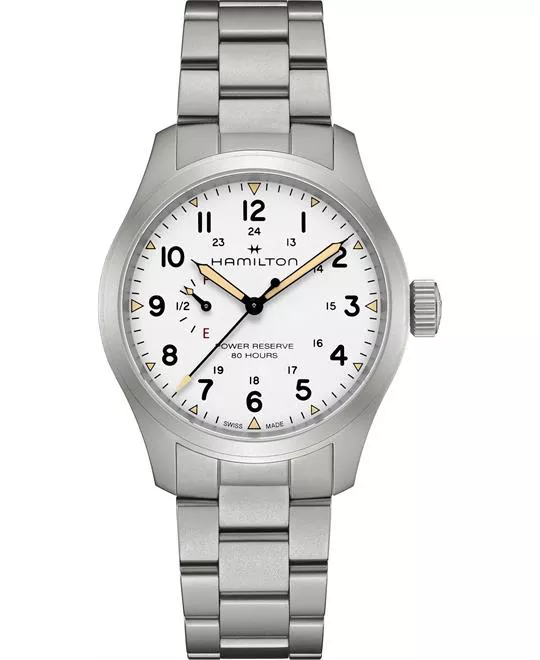 Hamilton Khaki Field Mechanical Power Reserve Watch 40mm