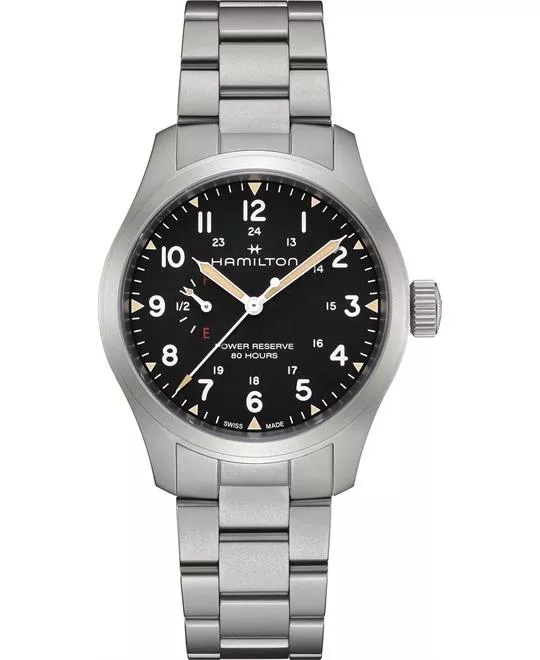 Hamilton Khaki Field Mechanical Power Reserve Watch 40mm