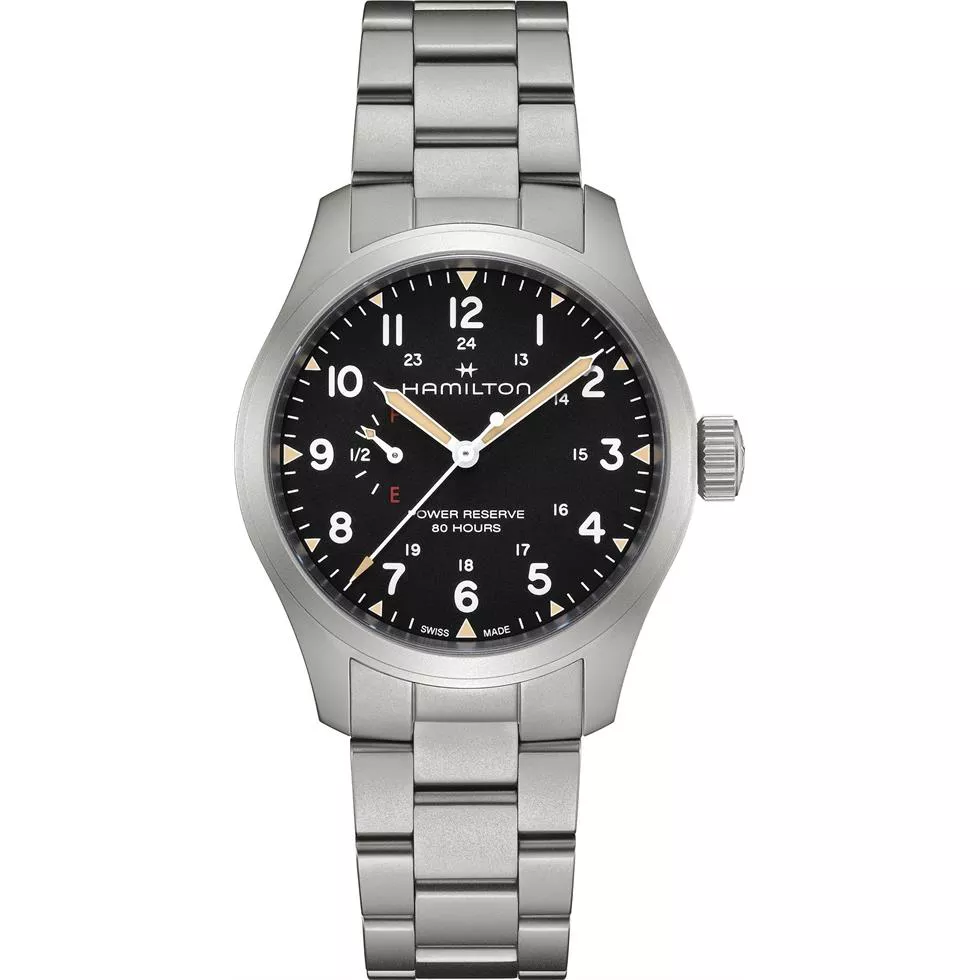 Hamilton Khaki Field Mechanical Power Reserve Watch 40mm