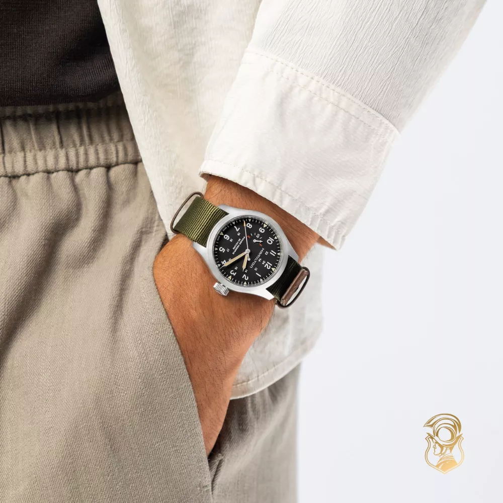 Hamilton Khaki Field Mechanical Power Reserve Watch 40mm