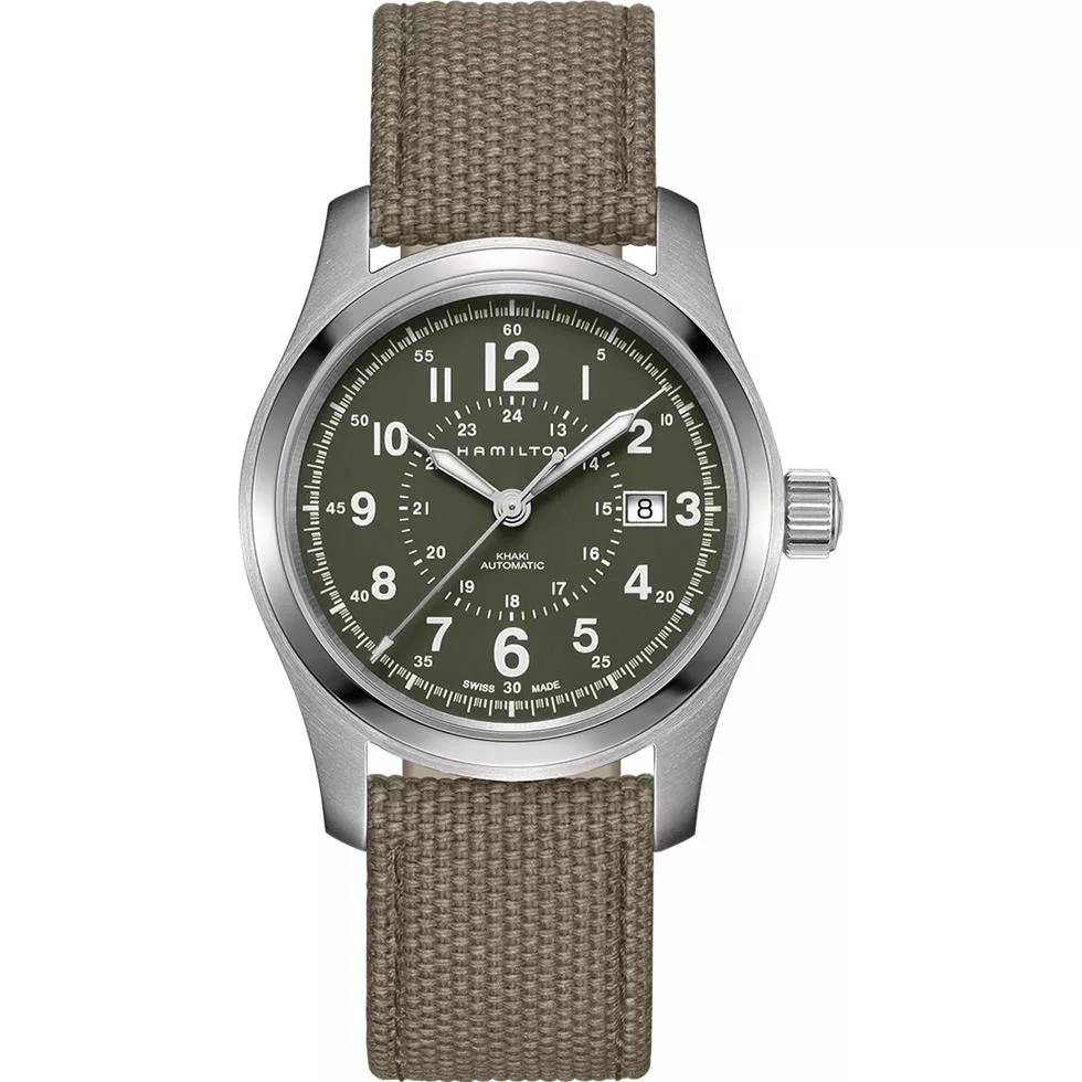 HAMILTON Khaki Field Olive Automatic Watch 42mm