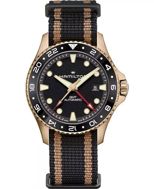 Hamilton Khaki Navy Scuba Automatic GMT Watch 43mm  