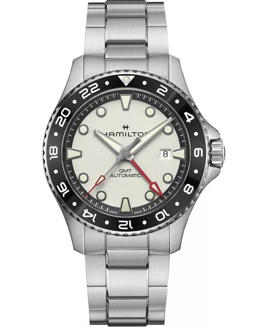 Hamilton Khaki Navy Scuba Automatic GMT Watch 43mm