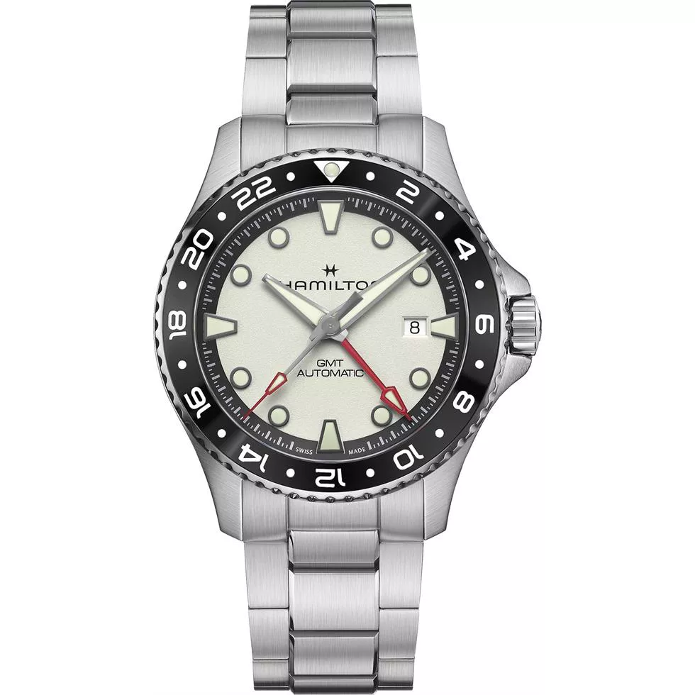 Hamilton Khaki Navy Scuba Automatic GMT Watch 43mm