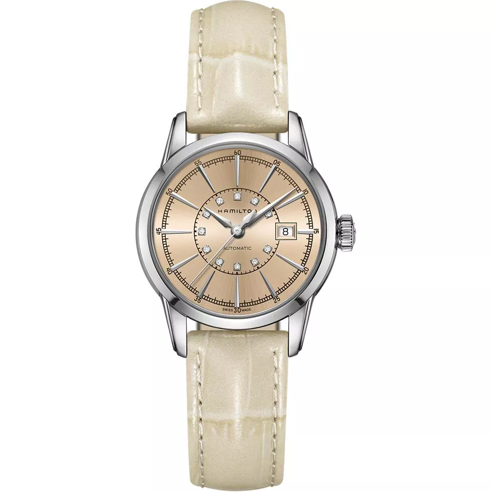 HAMILTON RAILROAD MOTHER OF PEARL WATCH 32MM