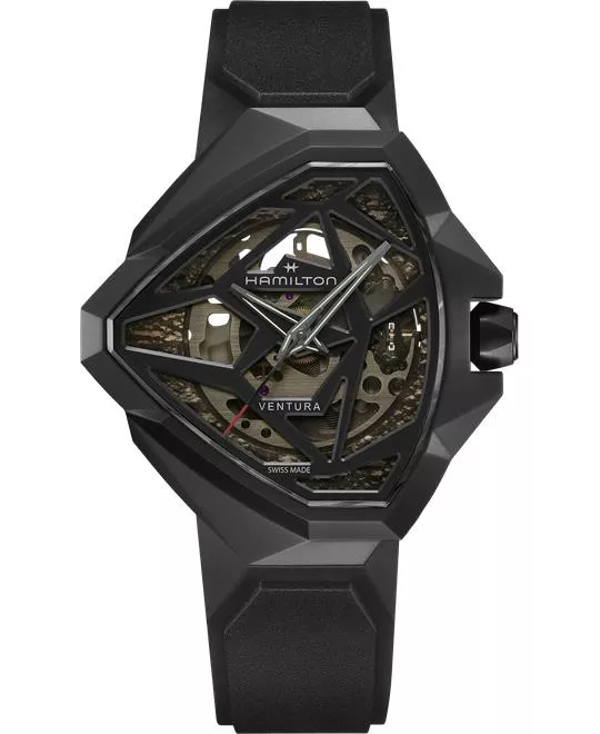 Hamilton Ventura Edge Skeleton Automatic Watch 51mm x 47mm