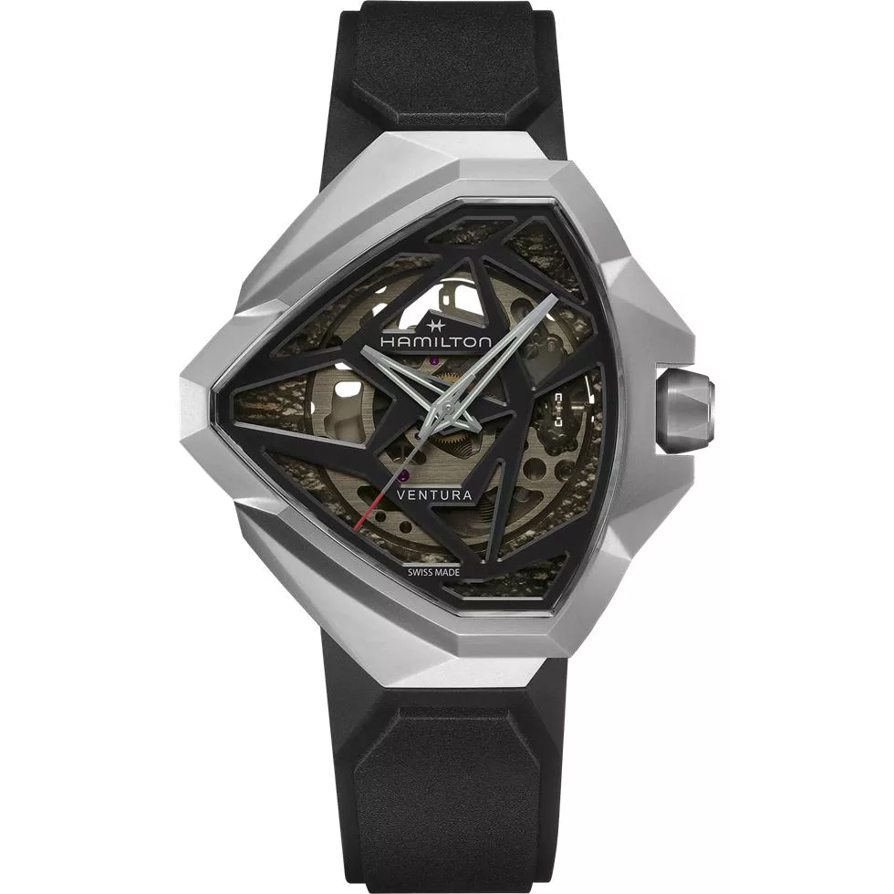 Hamilton Ventura Edge Skeleton Automatic Watch 51mm x 47mm
