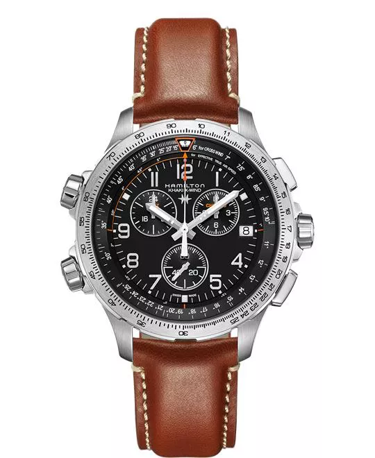 Hamilton X-Wind Chronograph GMT Watch 46mm