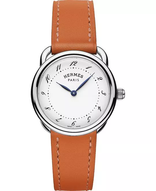 Hermes Arceau 040137WW00 PM Ladies Watch 28mm 