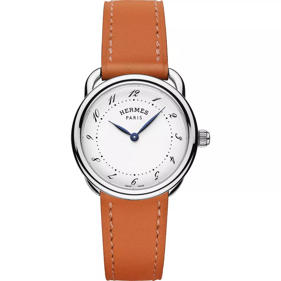 Hermes Arceau 040137WW00 PM Ladies Watch 28mm 