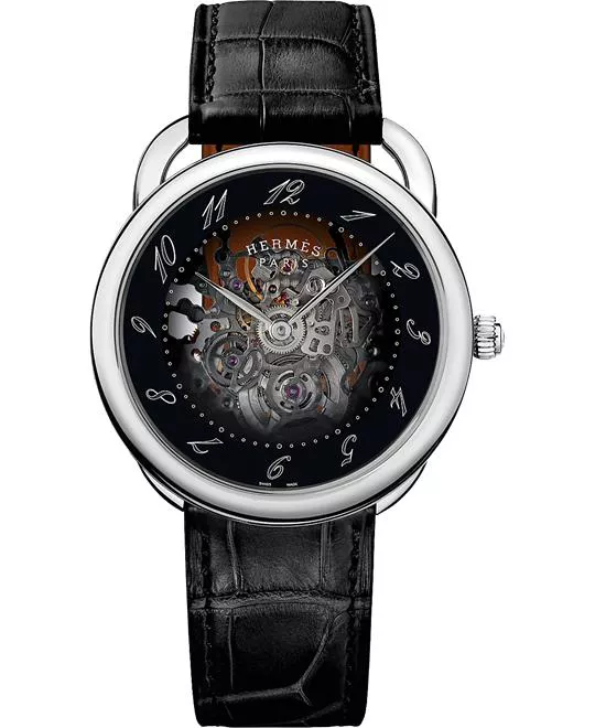 Hermes Arceau W049008WW00 Squelette Watch 40mm