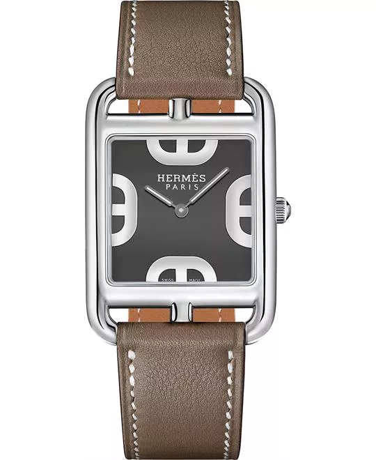 Hermes Cape Cod 045802ww00 Medium GM Watch 29mm