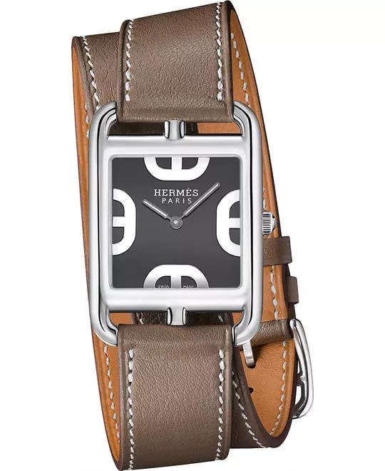 Hermes Cape Cod 045805ww00 Medium GM Watch 29mm