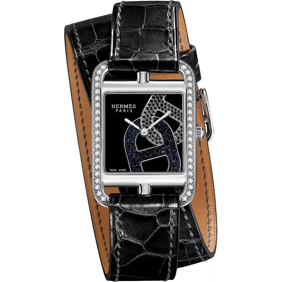 Hermes Cape Cod Chaine W047692WW00 Diamond Watch 29x29mm