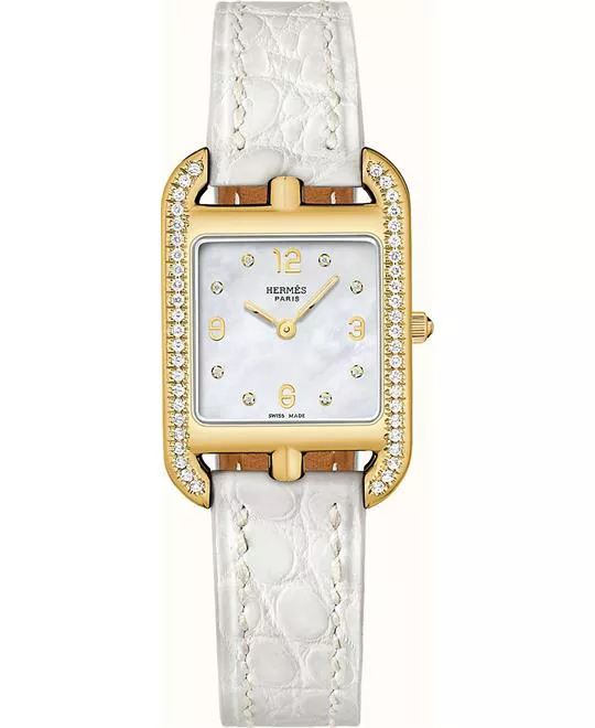 Hermes Cape Cod W047253WW00 Diamond Watch 23x23mm