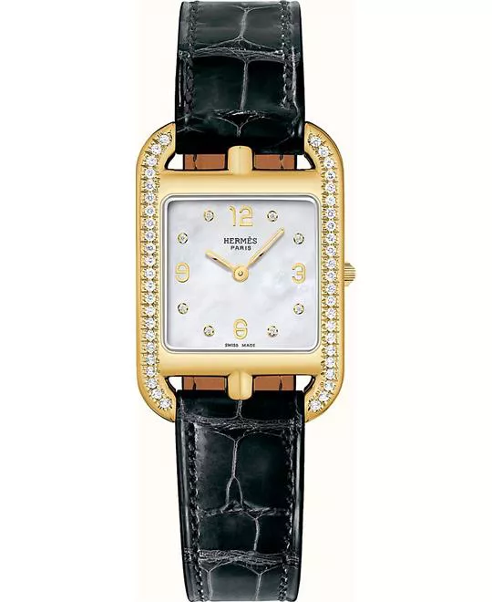Hermes Cape Cod W047656WW00 Diamond Watch 23x23mm