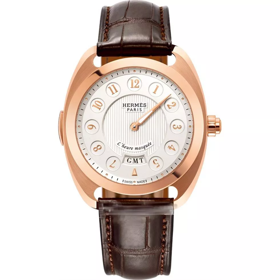 Hermes Dressage 040645ww00 L'Heure Masquee Limited 40.5mm 