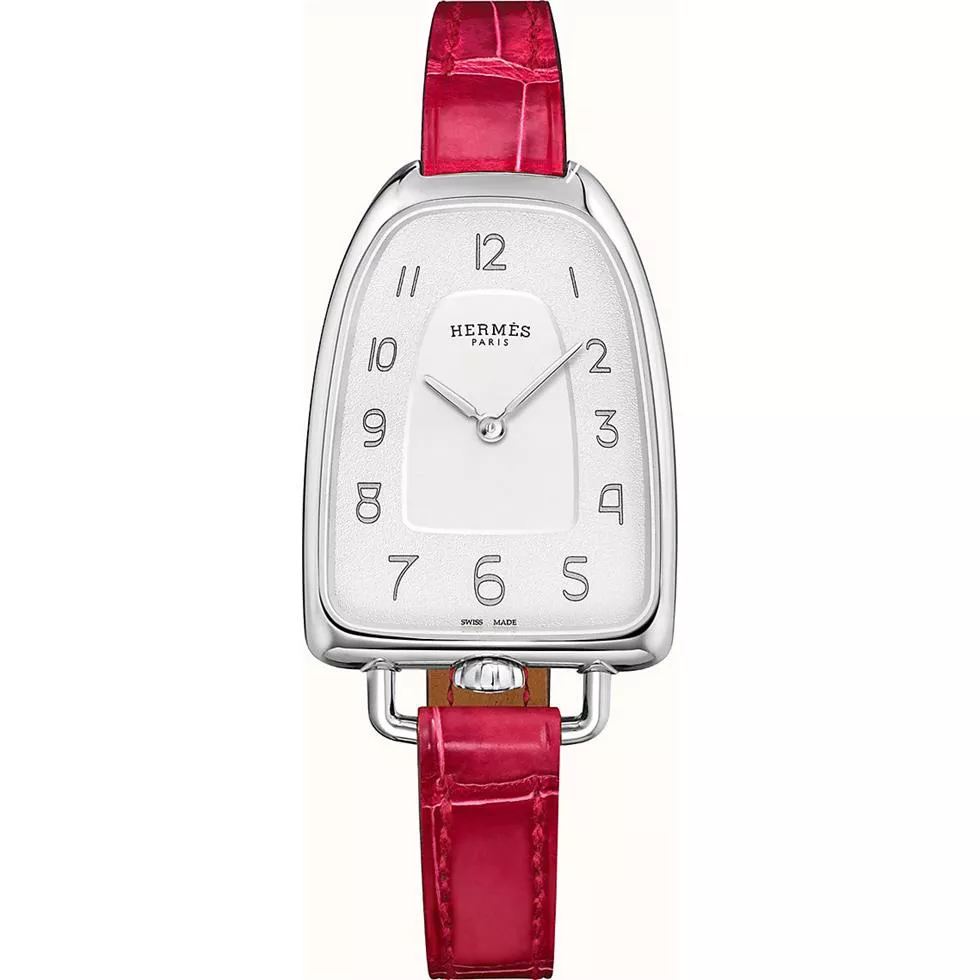 Hermes Galop W047876WW00 Steel Watch 40.8x26mm