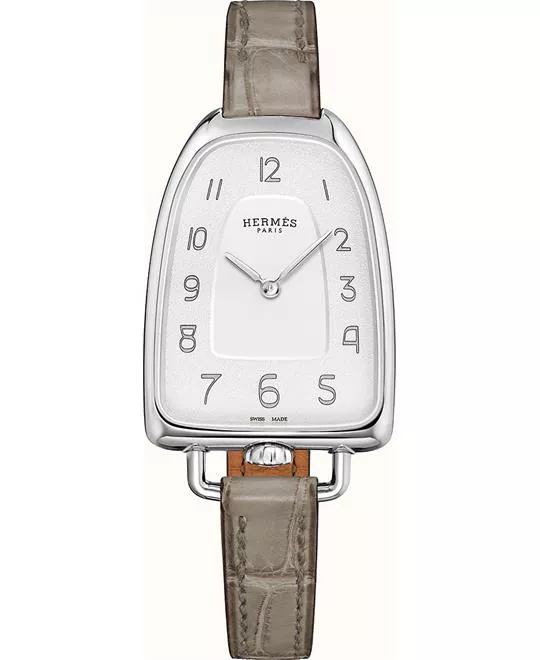 Hermes Galop W047879WW00 Steel Watch 40.8x26mm