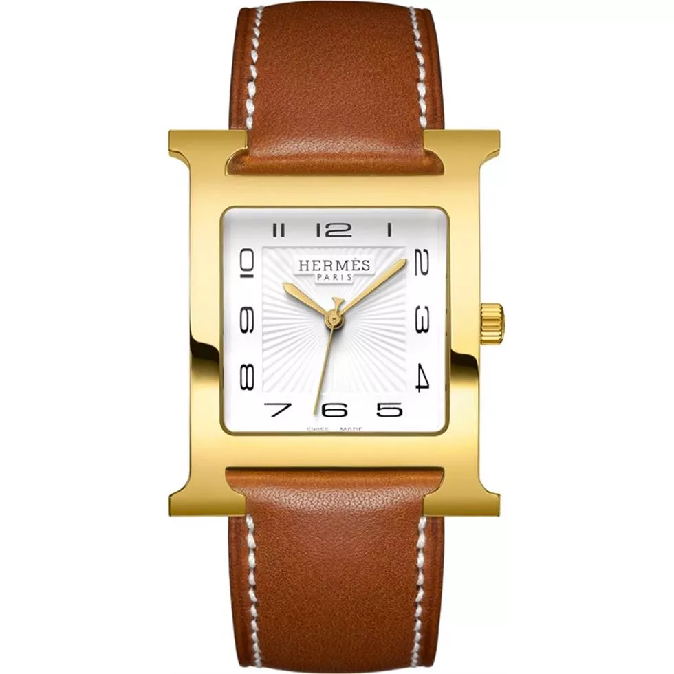 Hermes H Hour 036844WW00 Large TGM 30.5mm X 30.5mm