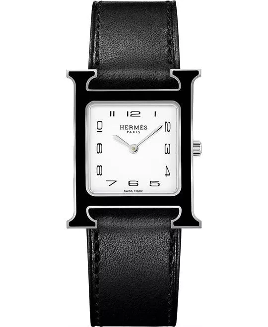 Hermès H Hour 044858ww00 Medium Watch 26x26mm