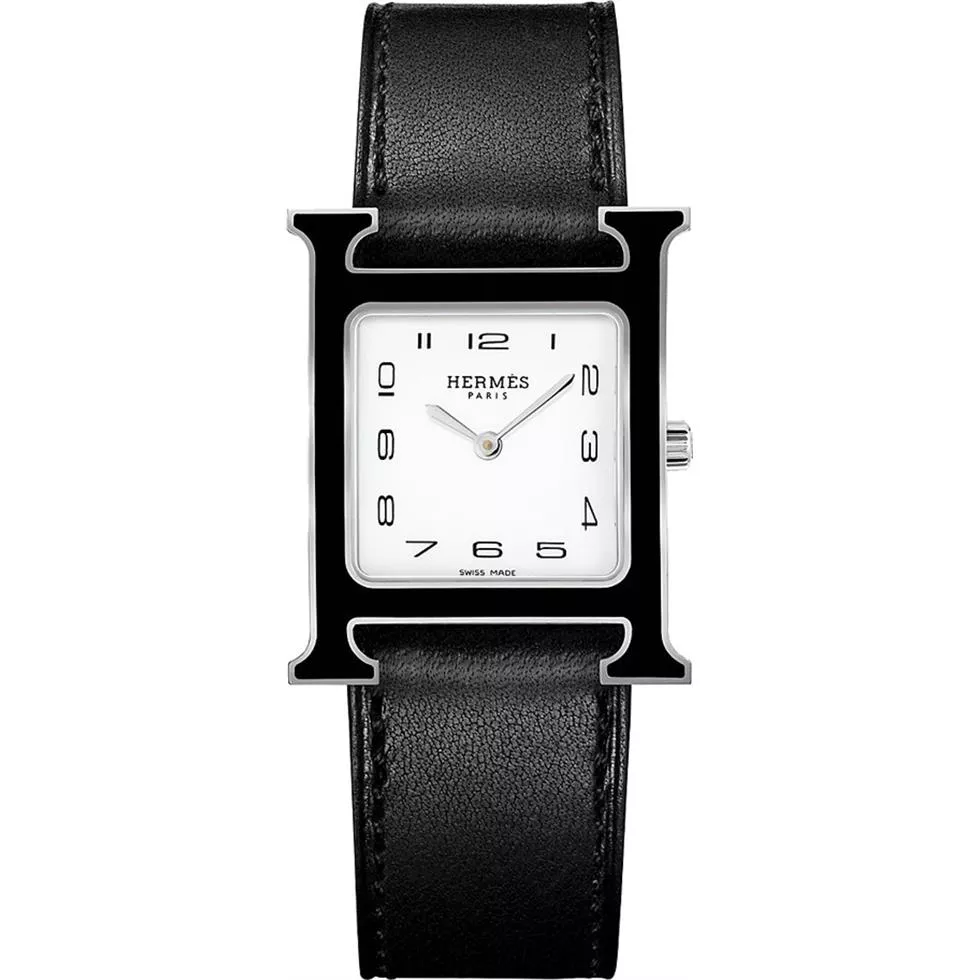 Hermès H Hour 044858ww00 Medium Watch 26x26mm
