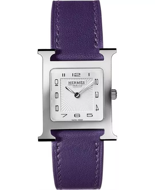 Hermes H Hour 036797WW00 Purple Watch 26x26mm