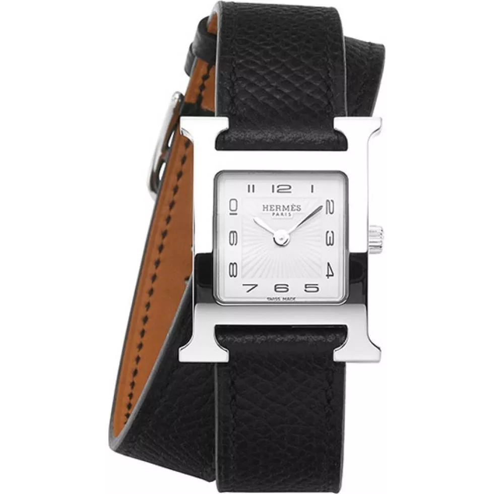 Hermes Heure H 036716WW00 Calfskin Watch 21mmx21mm