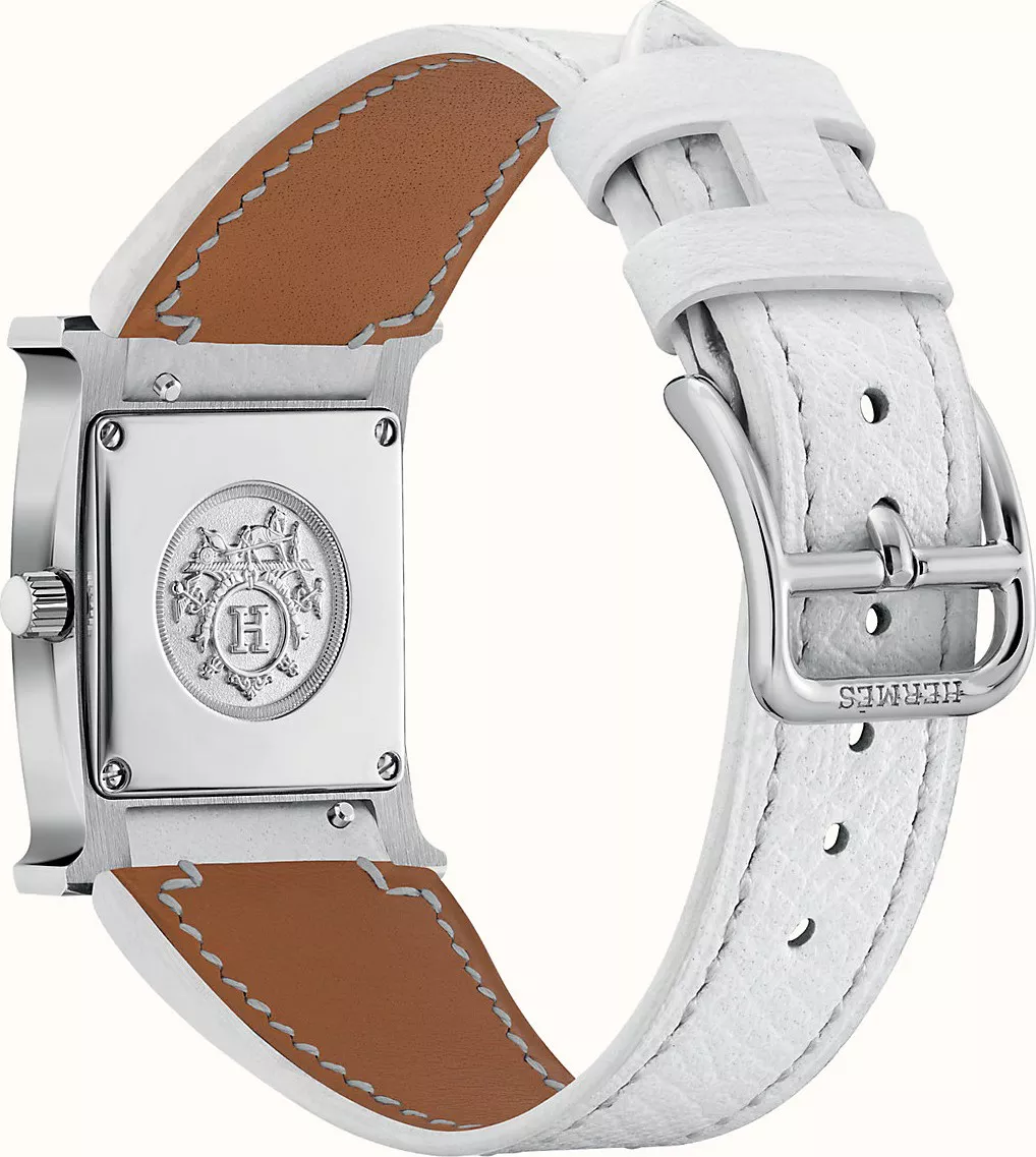 Hermes Heure H Double Jeu W046337WW00 Diamond Watch 21x21mm