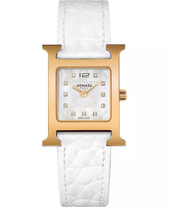 Hermes Heure H W049058WW00 Watch 21 x 21mm