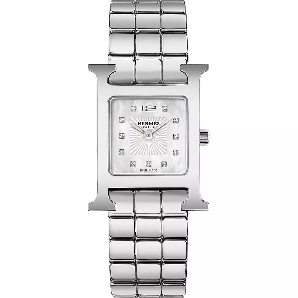 Hermes Heure H W053014WW00 Watch 21 x 21mm