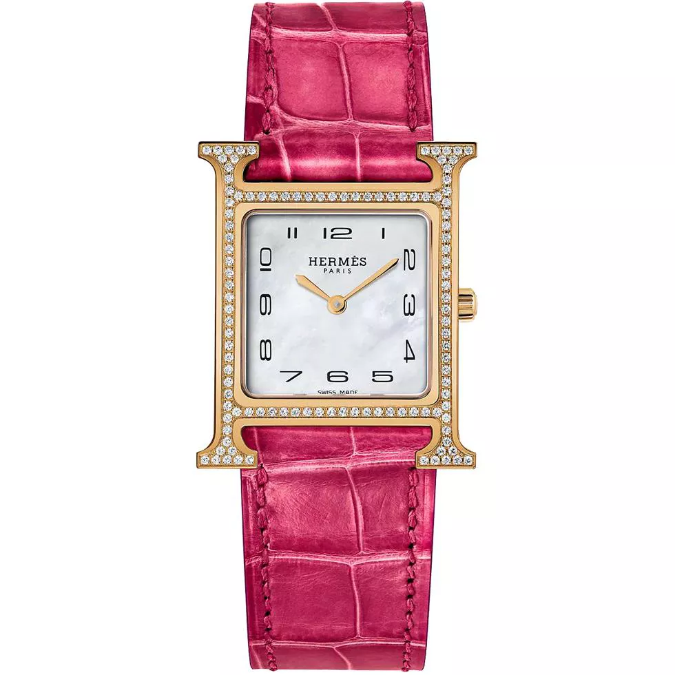 Hermes Heure H W053077WW00 Watch 26 x 26mm