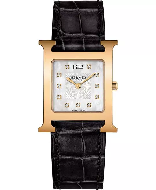 Hermes Heure H W053365WW00 Watch 26 x 26mm