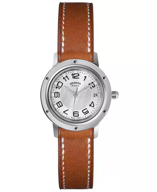 Hermes Clipper 035748WW00 Classique Watch 24mm