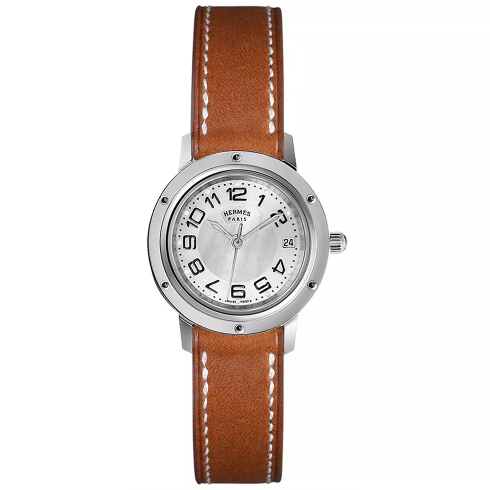 Hermes Clipper 035748WW00 Classique Watch 24mm