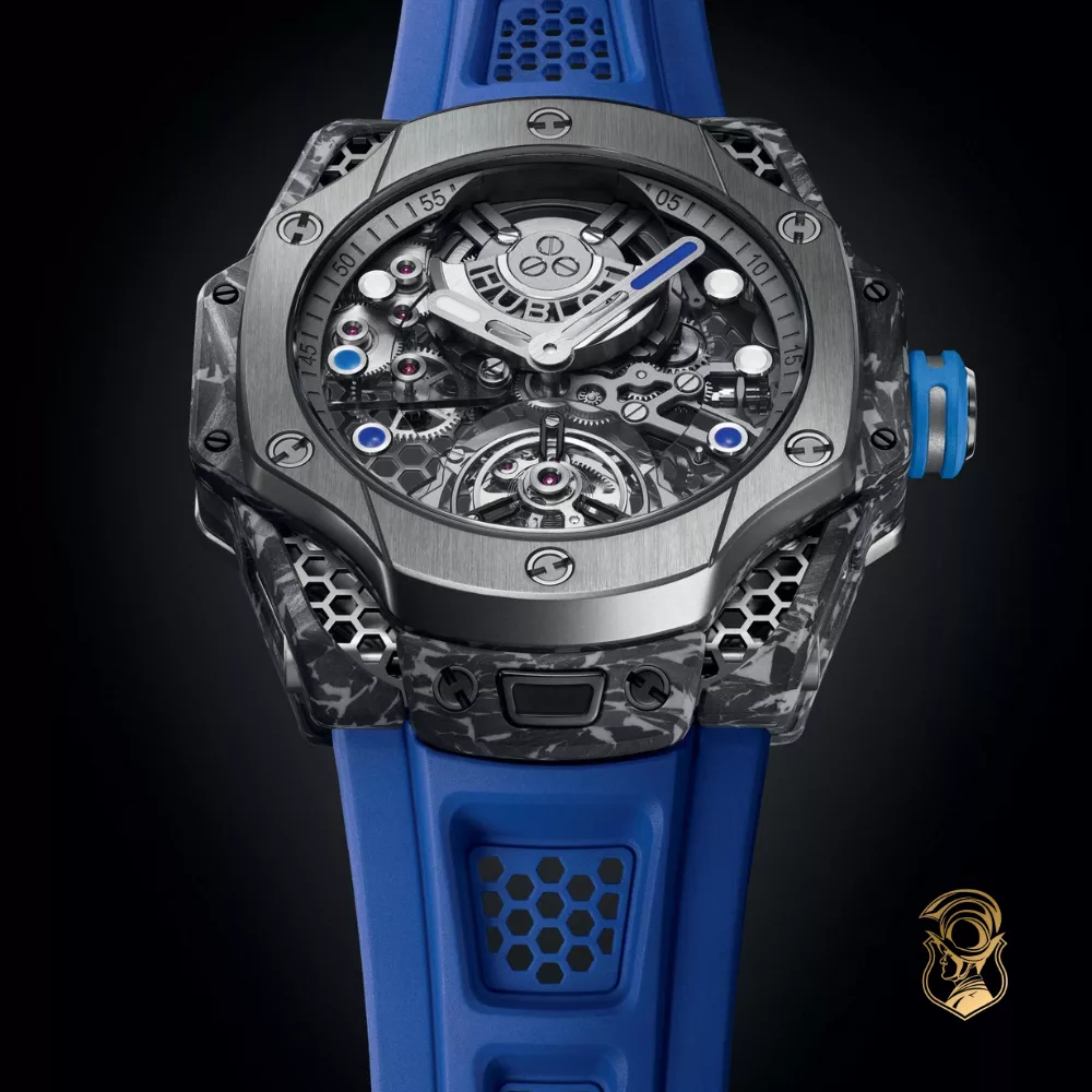 Hublot Big Bang 428.NQ.0100.RX.SRA24 Tourbillon Carbon SR_A by Samuel Ross Watch 44mm