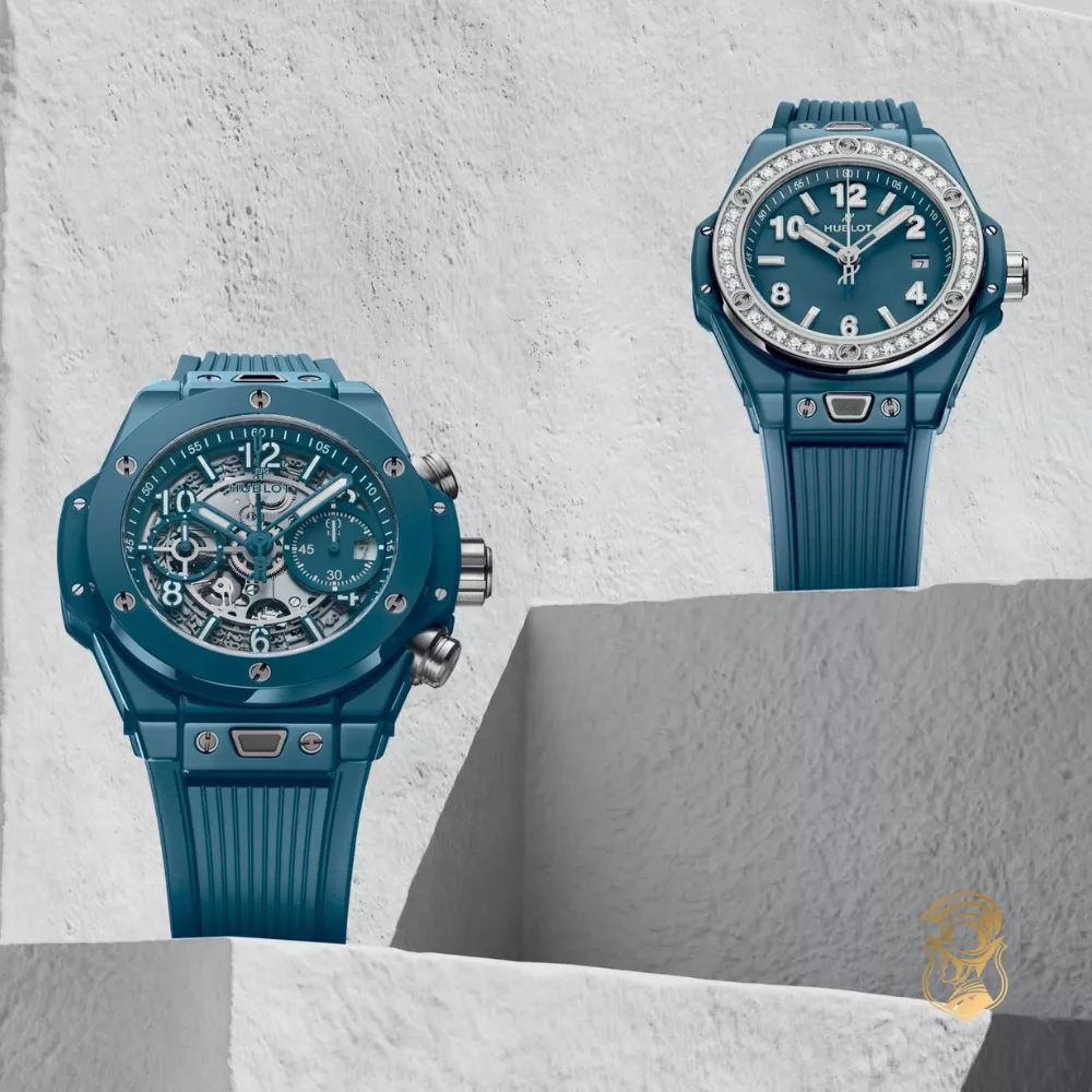 Hublot Big Bang 441.ES.5121.RX Unico Petrol Blue Ceramic Watch 42mm
