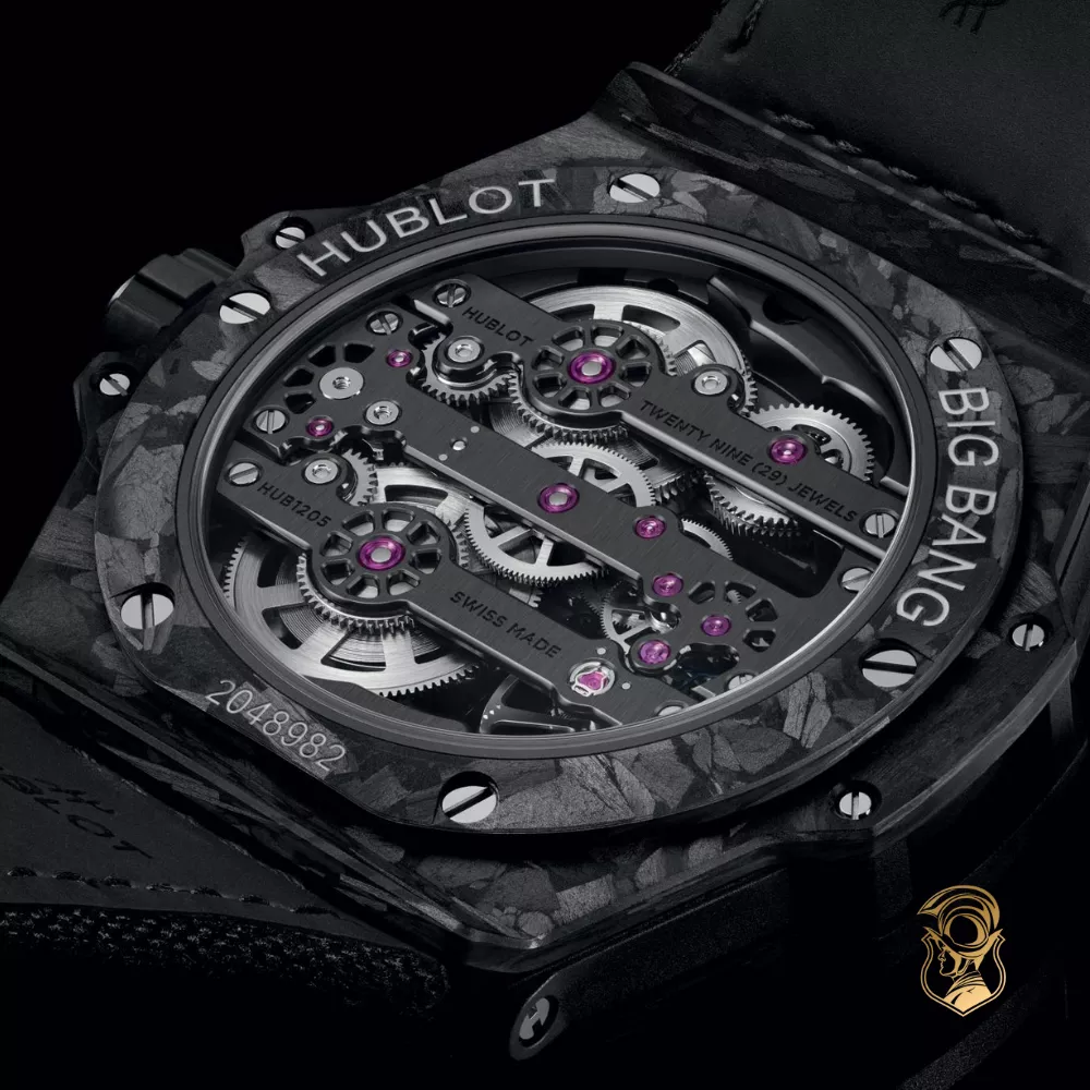 Hublot Big Bang 444.QN.1170.NR MECA-10 Frosted Carbon Watch 42mm