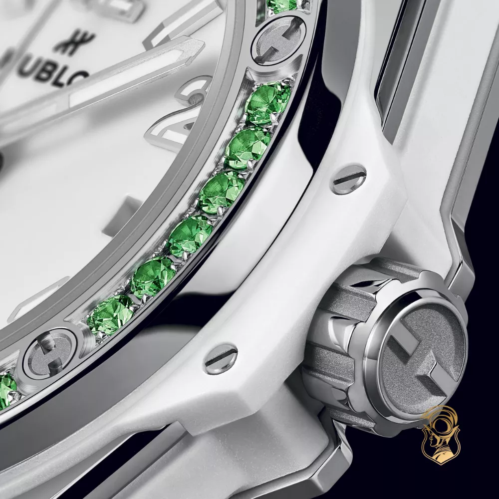 Hublot Big Bang 485.SG.2210.RX.1222 One Click Joyful Steel Apple Green Watch 33mm