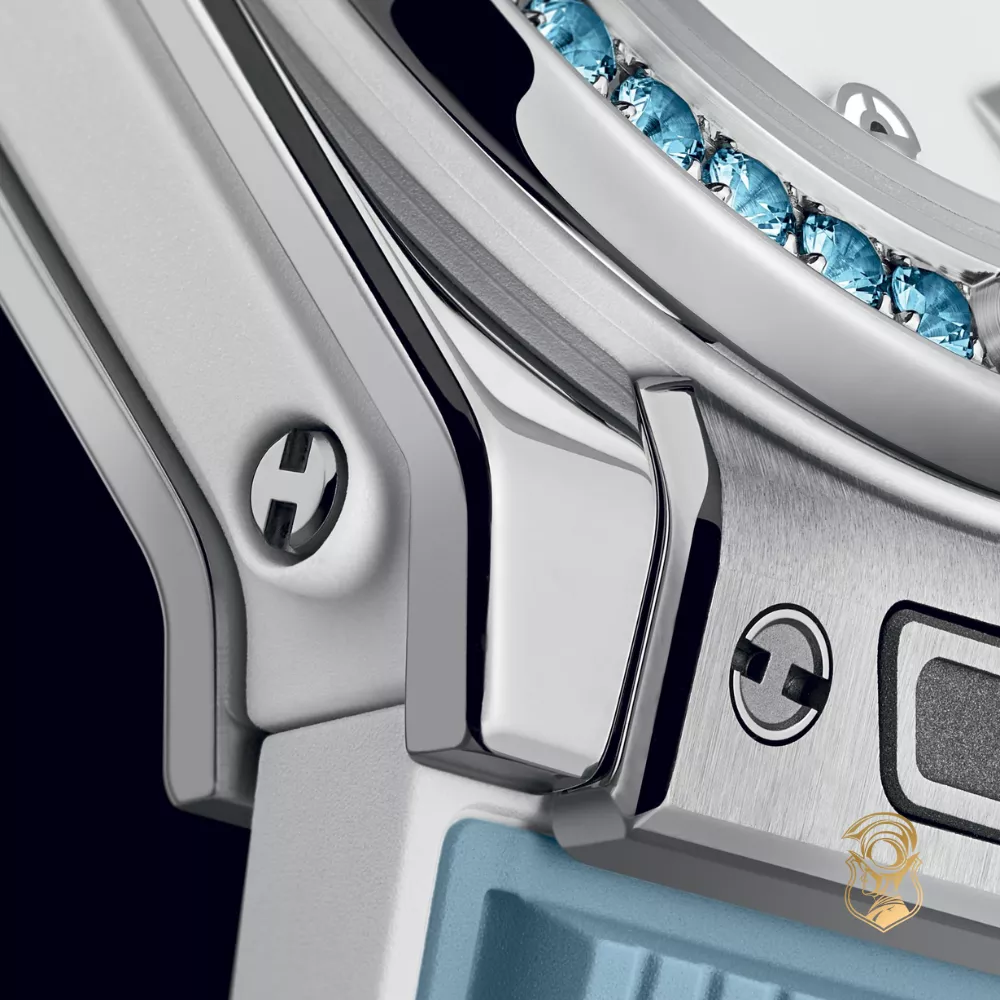 Hublot Big Bang 485.SL.2210.RX.1207 One Click Joyful Steel Sky Blue Watch 33mm