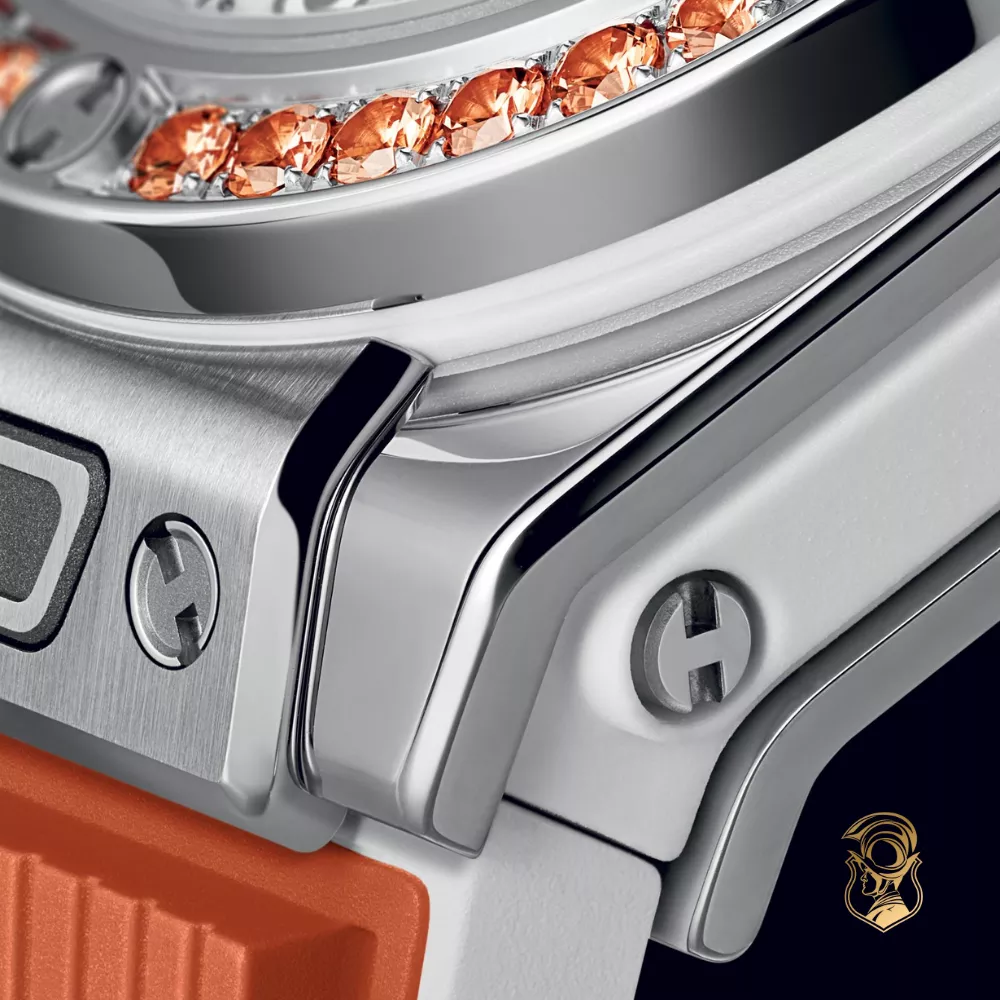 Hublot Big Bang 485.SO.2210.RX.1206 One Click Joyful Steel Orange Watch 33mm