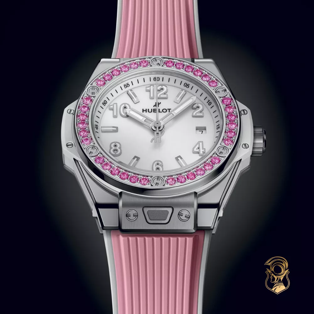 Hublot Big Bang 485.SP.2210.RX.1233 One Click Joyful Steel Pink Watch 33mm