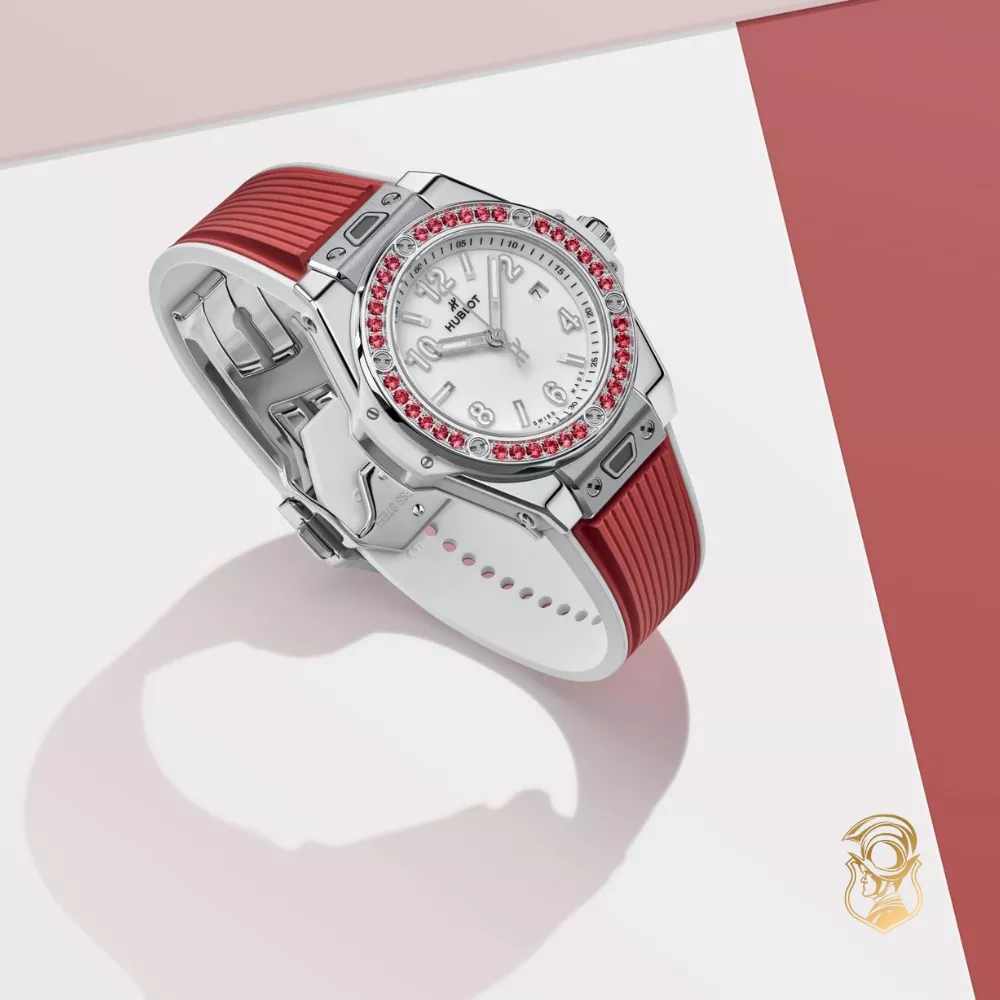 Hublot Big Bang 485.SR.2210.RX.1213 One Click Joyful Steel Red Watch 33mm