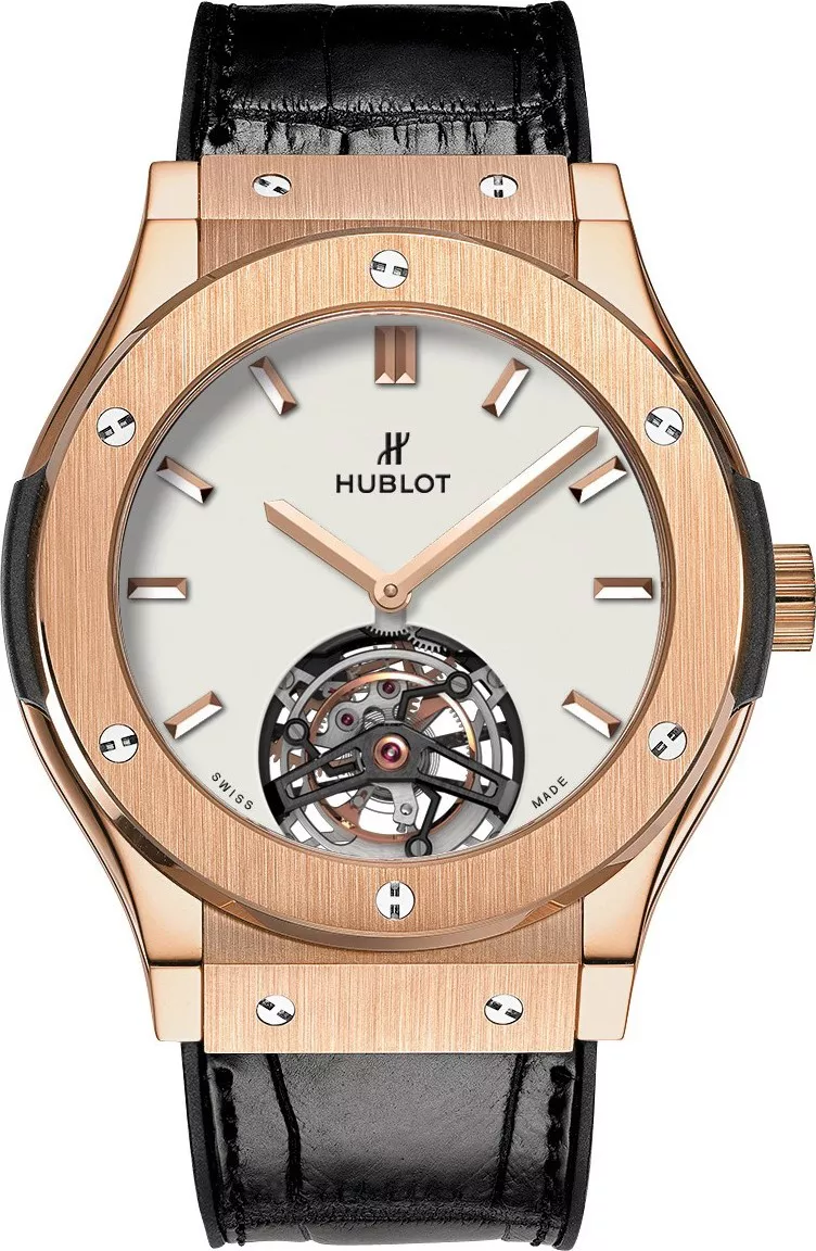 Hublot Classic Fusion Skeleton Tourbillon King Gold Limited Edition of 99 Watch-505.OX.0180.LR