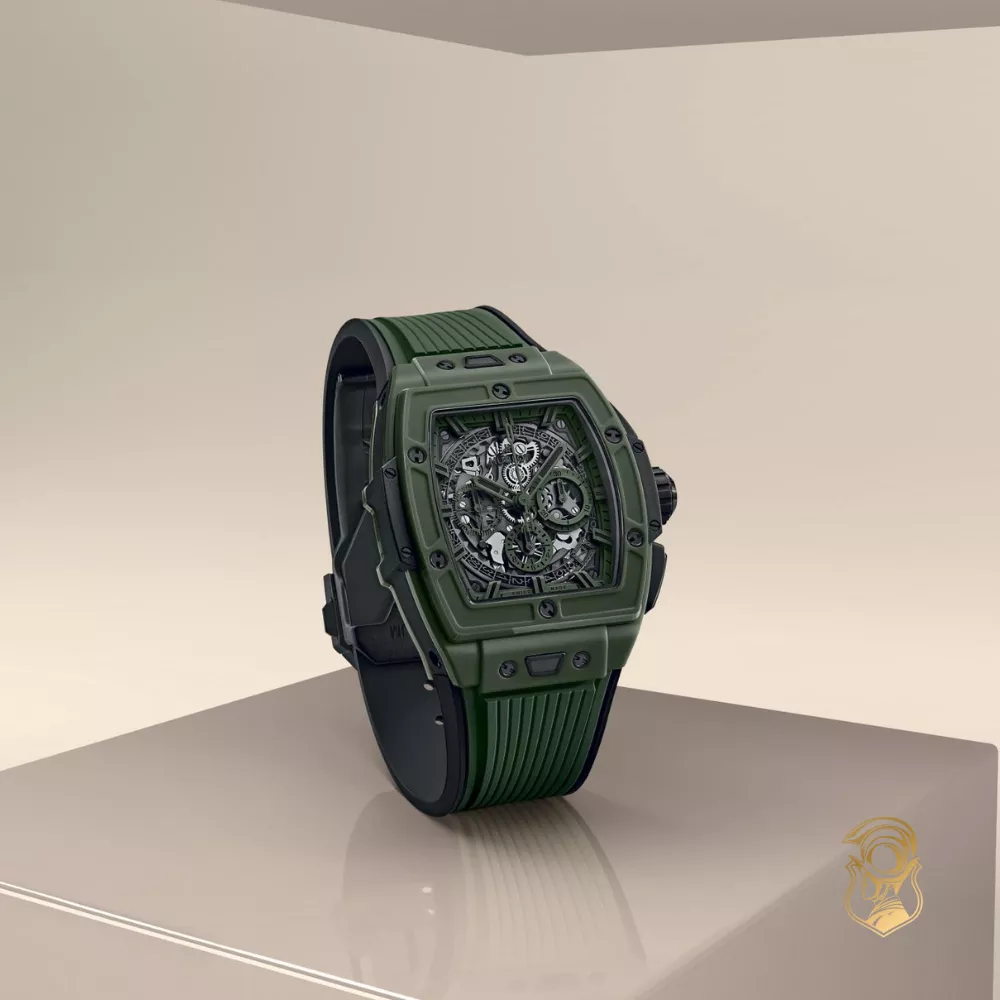 Hublot Spirit of Big Bang 642.GX.5210.RX Dark Green Ceramic Watch 42mm