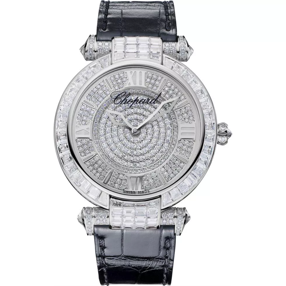 Chopard Imperiale 384239-1003 18k White Diamonds 40mm