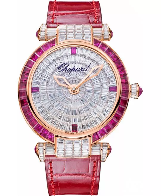 Chopard Imperiale 384240-5002 18k Rubies And Diamonds 40
