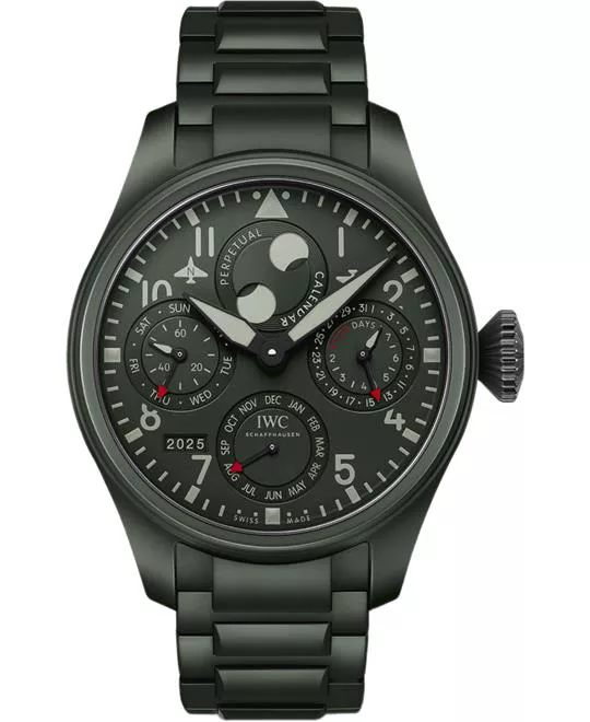 IWC Big Pilot’s IW503101 Perpetual Calendar TOP GUN Woodland Watch 46.5MM
